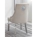 Creme Velvet Accent Chair