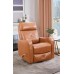 Soft Brown Leather Recliner Chair