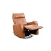 Soft Brown Leather Recliner Chair