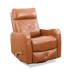 Soft Brown Leather Recliner Chair
