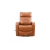 Soft Brown Leather Recliner Chair