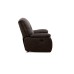Grey Elephant Skin Fabric Recliner Chair