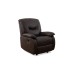 Grey Elephant Skin Fabric Recliner Chair