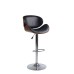 Black PU Mechanical 360 Swivel Bar Stool