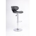Black PU Mechanical 360 Swivel Bar Stool