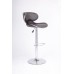 Brown PU Mechanical 360 Swivel Bar Stool