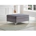 Grey Velvet Reversible Sofa Sectional