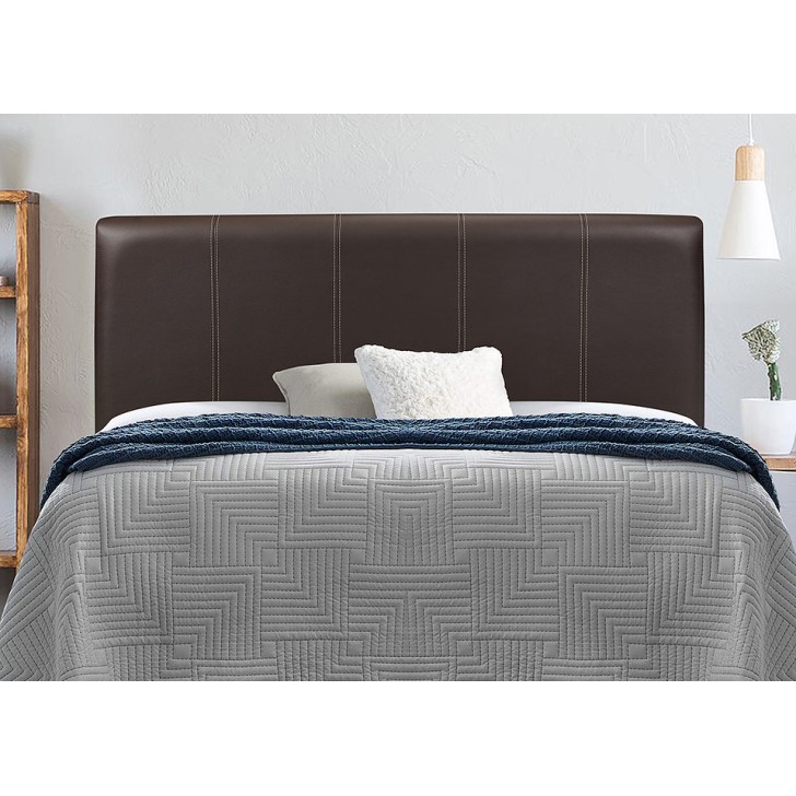 Espresso PU Headboard