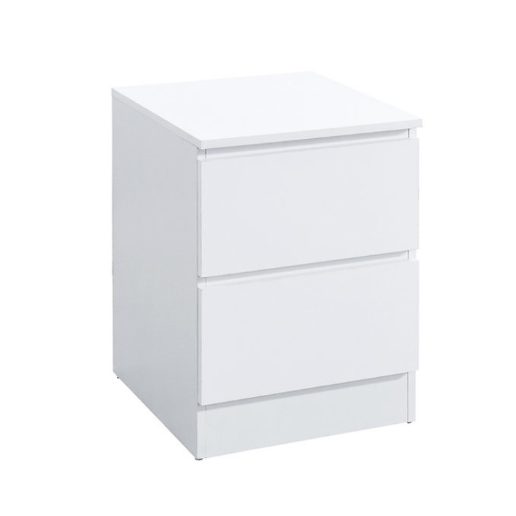 White Finish Night Stand