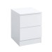 White Finish Night Stand