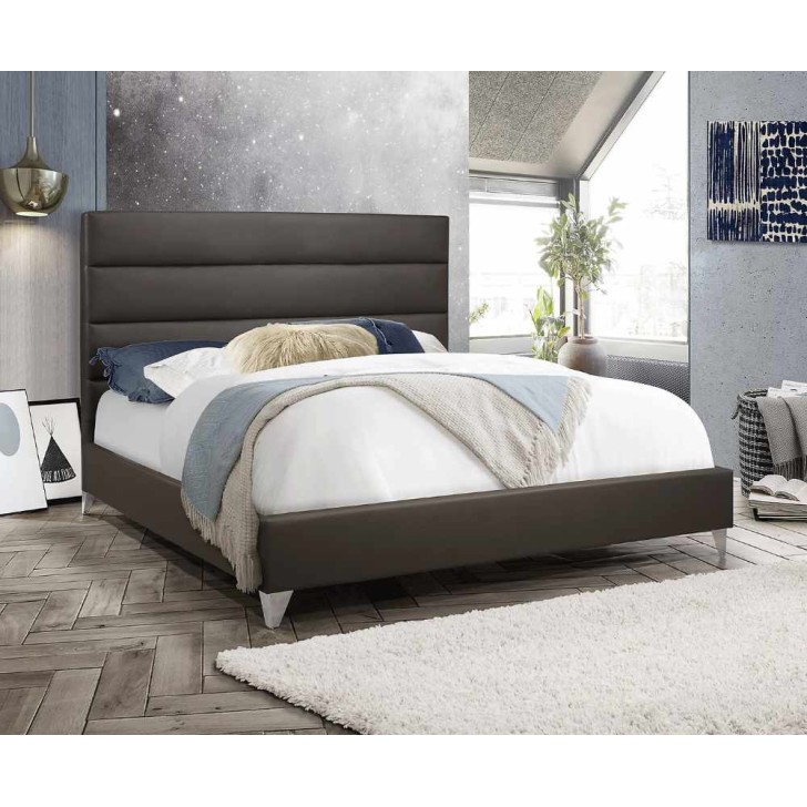 Grey PU Bed 