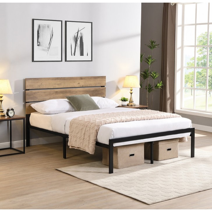Wood Platform Bed