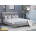 Grey Fabric Bed