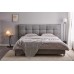 Grey Boucle Fabric Bed
