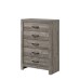 Grey Finish Bedroom Set 