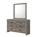 Grey Finish Bedroom Set 