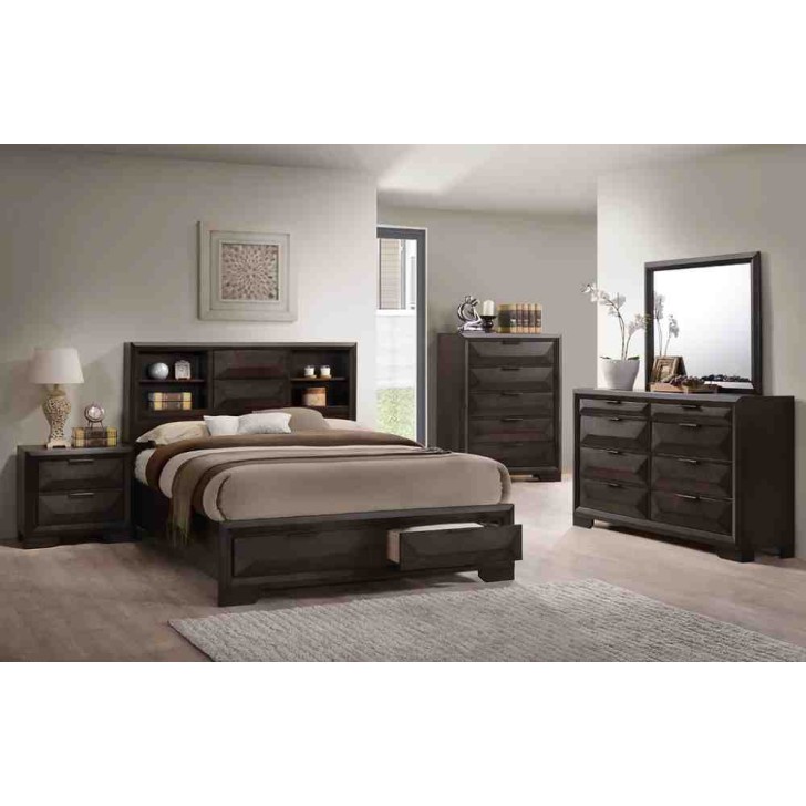 Rich Espresso Bedroom Set 