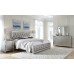 Silver Finish Mirror Accents Bedroom Set