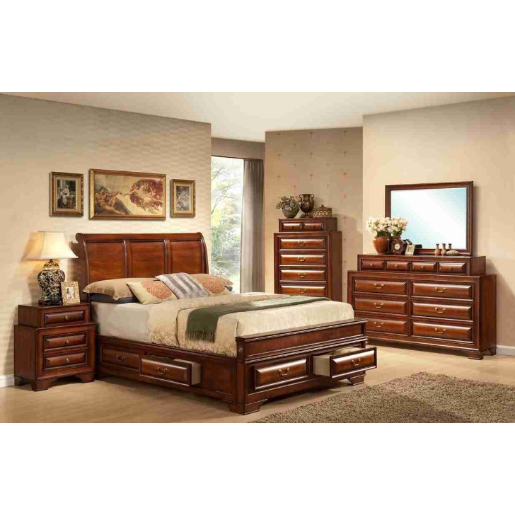 Walnut Bedroom Set