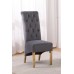 Grey Velvet Dining Chair