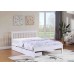 White / Grey Mission Style  Single Bed 