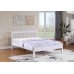 White / Grey Mission Style  Single Bed 