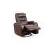 Soft Brown PU Recliner Chair