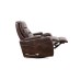 Soft Brown PU Recliner Chair