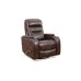 Soft Brown PU Recliner Chair