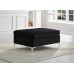 Black/grey/Blue Velvet With Deep Tufting Sofa Set 