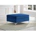 Black/grey/Blue Velvet With Deep Tufting Sofa Set 