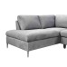 Soft Grey Fabric Sofa Bed Sectional