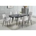 7Pc  Extension Table  Dining Set  