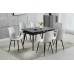 7Pc  Extension Table  Dining Set  