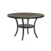 5PC Espresso Rustic Dining Table Set